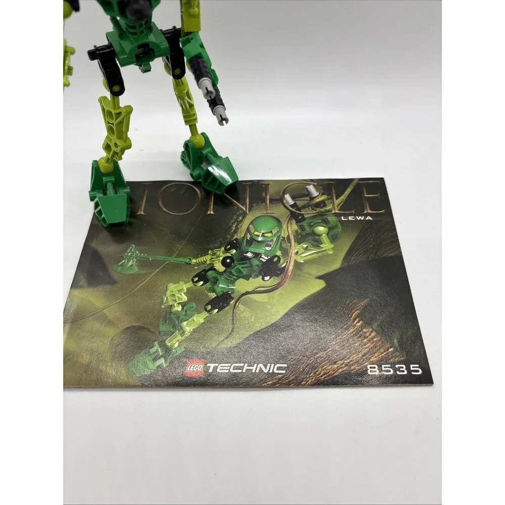 LEGO Bionicle Toa Mata : Lewa 8535 w/ Instructions ( No Canister)